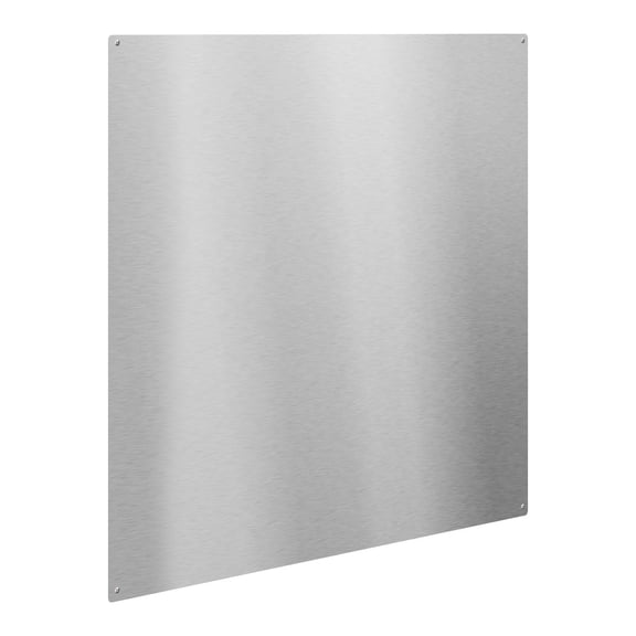 30x30 Inch Stainless Steel Backsplash for Stove Easy Clean Ultra Flat Splatter Guard Wall Shield with Pre-Drilled Holes Silver