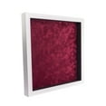 thumbnail image 1 of 30x30 Shadow Box Frame In White With A 1 3/4" Usable Depth Includes Berry Suede Acid-Free Backing,, 1 of 6