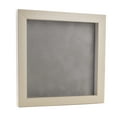 thumbnail image 1 of 30x30 Shadow Box Frame White Washed Wood | With a 3/4" Usable Display Depth | Includes a Light Grey, 1 of 6