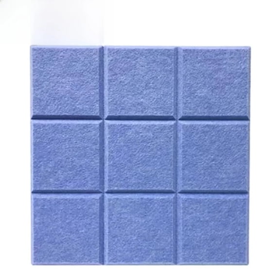 30x30cm Grid Felt Wall Panel Polyester Fiber Background Wall Soundproof Board Display Board Art Decorative Sound-absorbing Board