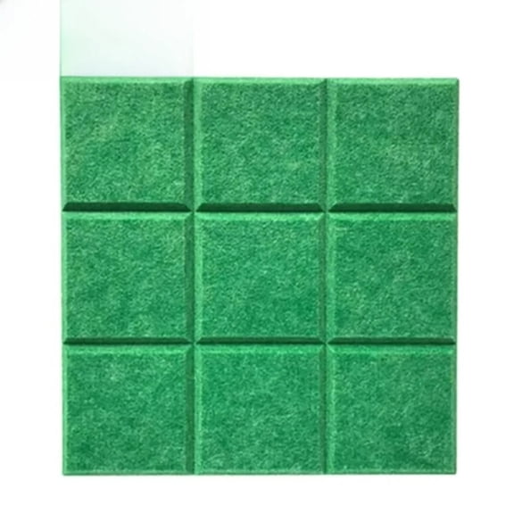 30x30cm Grid Felt Wall Panel Polyester Fiber Background Wall Soundproof Board Display Board Art Decorative Sound-absorbing Board