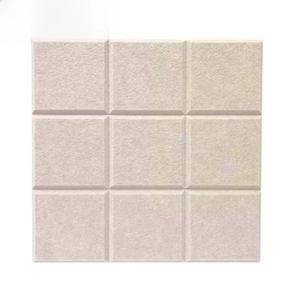30x30cm Grid Felt Wall Panel Polyester Fiber Background Wall Soundproof Board Display Board Art Decorative Sound-absorbing Board