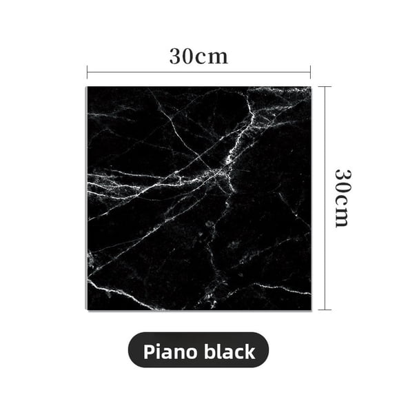 30x30cm Imitation Marble Tile Wall Sticker, Self-Adhesive Wall Decoration, Waterproof Household Wallpaper