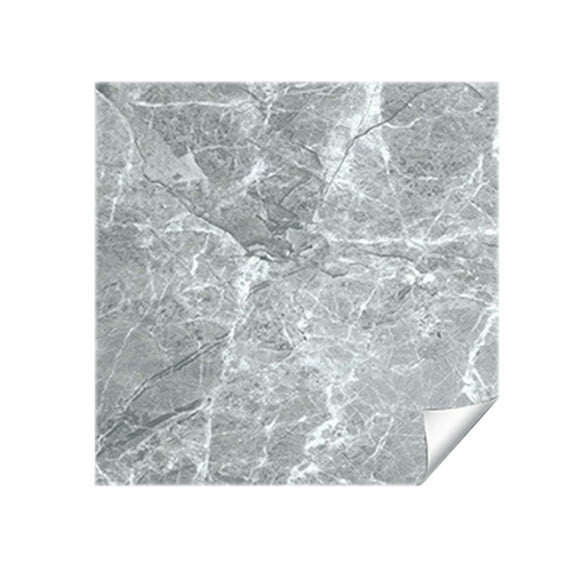 30x30cm Square Peel and Stick Floor Tile, Natural Wood Grain Look, Easy DIY Floor Coverings, Wall Floor Sticker for Bathroom, Bedroom, Kitchen, Living Room