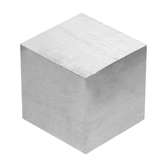 30x30x30mm Steel Bench Block, Steel Block Metal Bench Block No Holes Matched Hardened Steel Flat 123 Blocks Precision Ground Milling for Jewelry Making Stamping Tool, Square