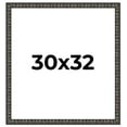thumbnail image 1 of 30x32 Frame Black-Brown Medieval Solid Wood Picture Frame | 1.5 Inch Moulding Width | Gotham, 1 of 8