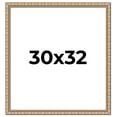 thumbnail image 1 of 30x32 Frame Silver Real Wood Picture Frame Width 1.5 inches | Interior Frame Depth 0.5 inches |, 1 of 8