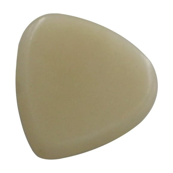 30x33mm Solid Color Ox Bone Guitar Plectrums For Bass, Electric Acoustic Guitars