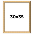 thumbnail image 1 of 30x35 Frame Gold Plein Aire Solid Wood Picture Frame Width 2 Inches | Interior Frame Depth 0.5, 1 of 8