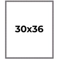 thumbnail image 1 of 30x36 Frame Blue Kingsley Pewter Solid Wood Picture Frame Width 0.75 Inches |Interior Depth 0.5, 1 of 8