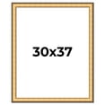 thumbnail image 1 of 30x37 Frame Gold Plein Aire Solid Wood Picture Frame Width 2 Inches | Interior Frame Depth 0.5, 1 of 8