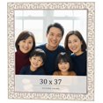 thumbnail image 1 of 30x37 Frame White Real Wood Picture Frame Width 1.5 inches | Interior Frame Depth 0.5 inches |, 1 of 8