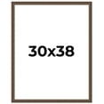 thumbnail image 1 of 30x38 Frame Golden Caramel Solid Wood Bronze Picture Frame | 1.25 Inch Moulding Width | 0.5 Inch, 1 of 8
