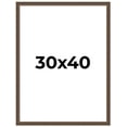 thumbnail image 1 of 30x40 Frame Golden Caramel Solid Wood Bronze Picture Frame | 1.25 Inch Moulding Width | 0.5 Inch, 1 of 8