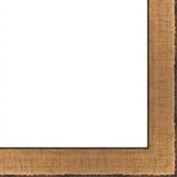 30x40 Frame Rustica Antique Brown Solid Wood Frame with UV Framer's Acrylic & Foam Board Backing -