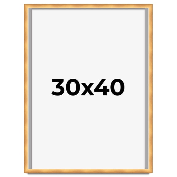 30x40 Shadow Box Bronze Cross-Brushed Display Frame | 1.625 Inches Deep Solid Wood | UV Resistant