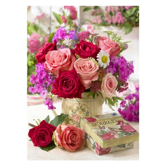 30x40cm Full Drill Diamond Art Painting Kit, Dreamy Landscape DIY Crystal Rhinestone Embroidery Canvas Craft Wall Decor for Adults Beginners