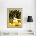thumbnail image 1 of Traditional 30x43 Black Picture Frame Beaded Antique Vintage Classic, 1 of 8