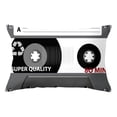 thumbnail image 1 of 30x50cm Pillow Case Fun Decorative Pillow Cover With Music Tape Print Cute Kawaii Camera Sofa Bedside Cushion Cover, 1 of 5