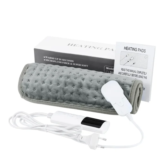 30x60cm Electric Heating Blanket Multifunctional Hot Compress Pad Winter Warm-up Graphene Mat USB Charging Thermal Blanket (EU PLUG)