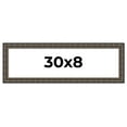 thumbnail image 1 of 30x8 Frame Black Bamboo Solid Wood Picture Frame Width 1.5 Inches | Interior Frame Depth 0.5 Inches, 1 of 8