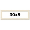 thumbnail image 1 of 30x8 Frame White Real Wood Picture Frame Width 1.5 inches | Interior Frame Depth 0.5 inches | Barn, 1 of 8