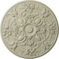 thumbnail image 1 of 31 1/4"OD x 2 1/4"P Baile Ceiling Medallion (Fits Canopies up to 6"), Hand-Painted Clear Yellow, 1 of 6