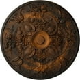 thumbnail image 1 of 31 1/4"OD x 2 1/4"P Baile Ceiling Medallion Rust Finished, 1 of 6
