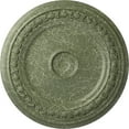 thumbnail image 1 of 31 1/8"OD x 1 1/2"P Carlsbad Ceiling Medallion (Fits Canopies up to 5 1/2"), Hand-Painted Athenian Green Crackle, 1 of 6