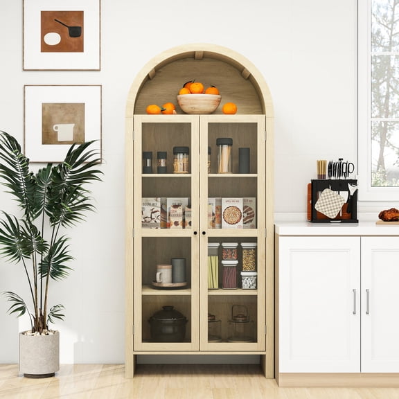 31.10 in. Depth, Magnetic Catch - Adjustable Shelving Positions - Home Rooms - Safe Product Usage