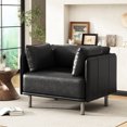 thumbnail image 1 of 31.10 in High PU Leather - Modern Design - Home Spaces - Ample Relaxing Room, 1 of 5