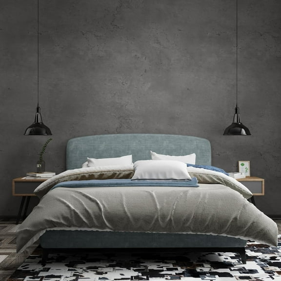31"×157" Darker Grey Black Concrete Cement Contact Paper Extra Thick 3D Stained Faux Dark Gray Concrete Wallpaper Peel and Stick Matte Textured Removable Vinyl Wall Sticker for Bedroom Walls