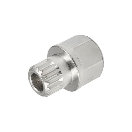31/15PT Hollow Car Wheel Lock Lug Nut Anti Theft Wheel Lock Nut Screw Removal Key for BMW