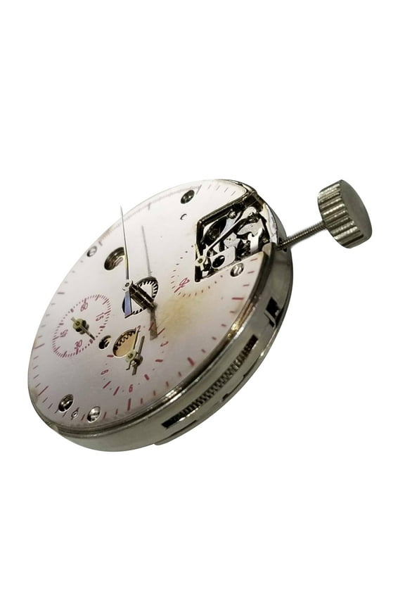 31.30 mm Mechanical Chronograph Watch Movement, 22 Jewels, 3-Eye, For Seagull ST1902 TY2902