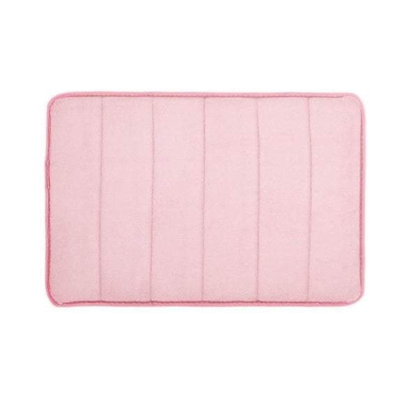 31.5*20Inch Bathroom Rugs Bath Mat Non Slip Rug - Soft Absorbent Microfibrer Bath Mats for Bathroom--Pink