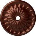 thumbnail image 1 of 31 5/8"OD x 3 5/8"ID x 1 7/8"P Gorleen Ceiling Medallion (Fits Canopies up to 3 5/8"), Hand-Painted Antique Copper, 1 of 7