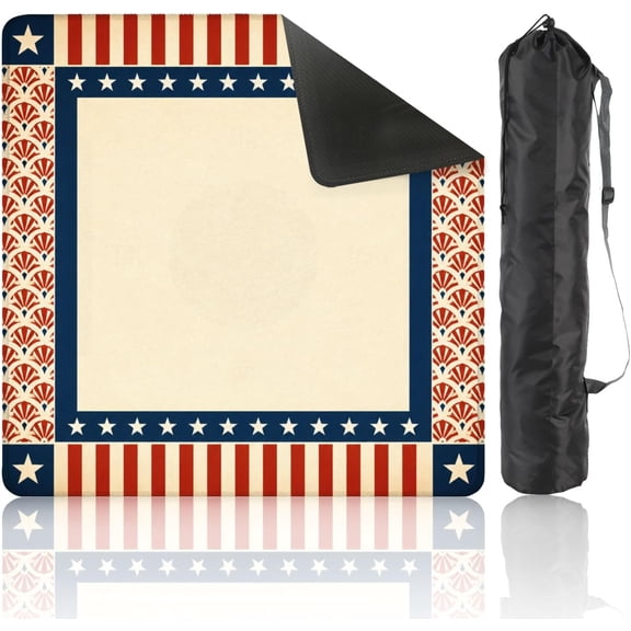 31.5" Gaming Mat - Textured Tile Grip, Padded Layer Protects Table from Scratches