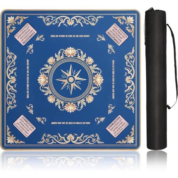 31.5" Gaming Mat - Textured Tile Grip, Padded Layer Protects Table from Scratches