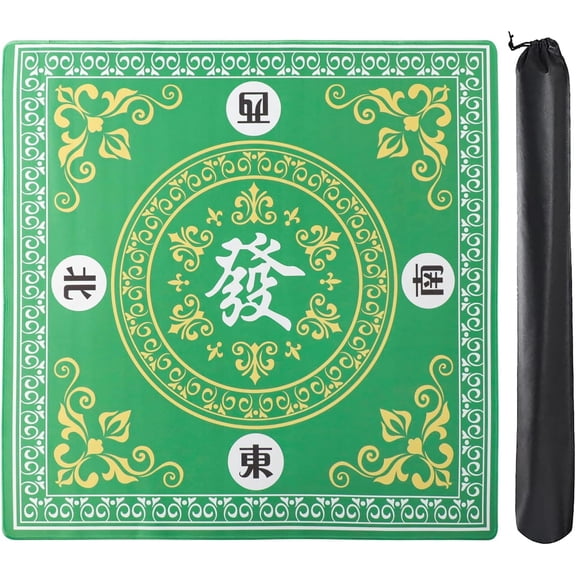 31.5" Gaming Mat - Textured Tile Grip, Padded Layer Protects Table from Scratches