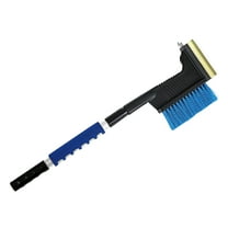 31.5'' Ice Scraper and Extendable Snow Brush Emergency Snow Shovel Snow Broom with Grip Snow Scraper for Cars, Trucks, SUVs, Vehicle