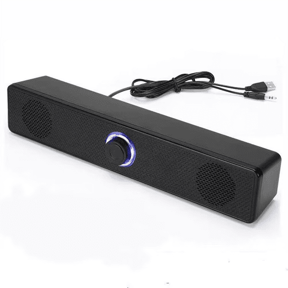 31.5 Inch Soundbar for TV PC Laptop, Wired & Wireless Home Theater Speaker System USB Powered, Slim Design Stereo Audio for Gaming Movies
