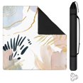 thumbnail image 1 of 31.5 Inch Square Boho Mahjong Mat, Anti-Slip Rubber Table Pad with Noise Dampening for Quiet Tile Play, Multi-Functional Mat for Cards Board Games and Game Room, 1 of 6