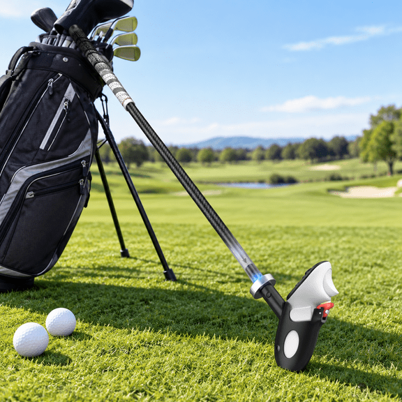 31.5 Inch VR Haptic Golf Club Attachment for Meta Quest 3/Quest 3S