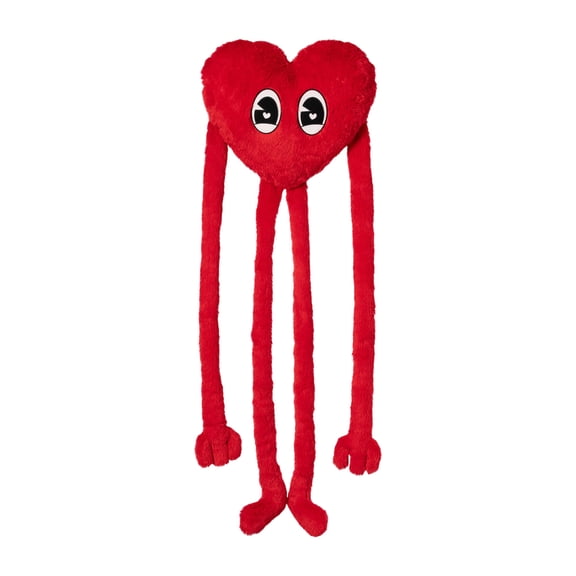 31.5-Inch Valentine's Long Limb Heart Plush - Cute Soft Valentine's Long Limb Red Heart Stuffed Dolls Creature Room Decor Valentine's Day Birthday Gift