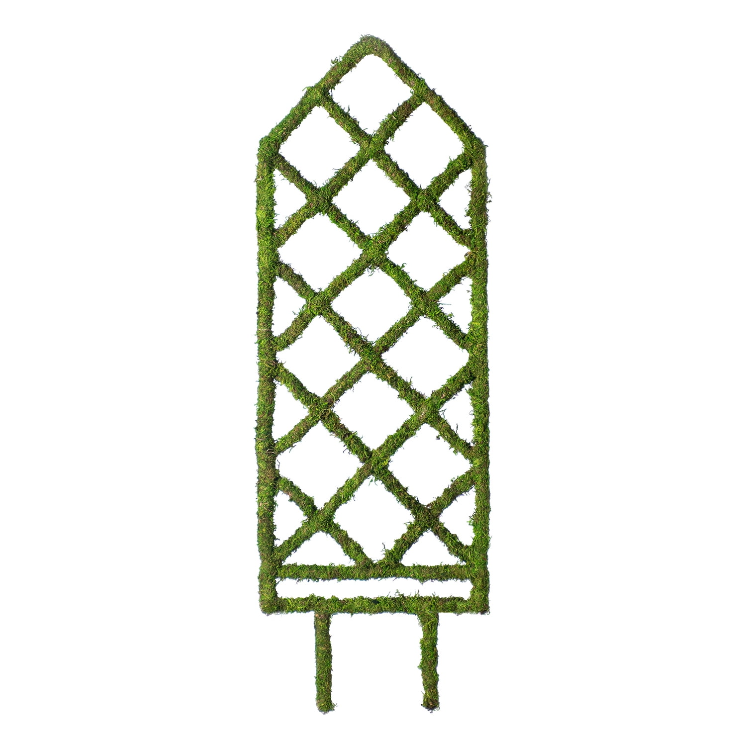 31.5" Moss Diamond Plant Trellis by Ashland  - Spring Floral for Crafting and Home Decor