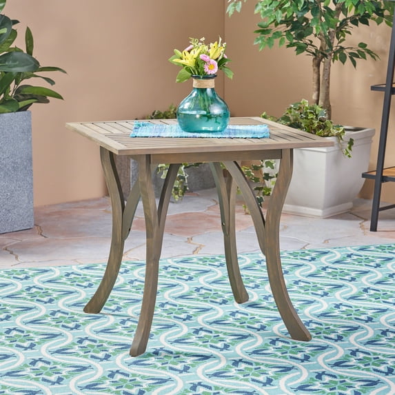 31.5'' SQUARE WOOD TABLE