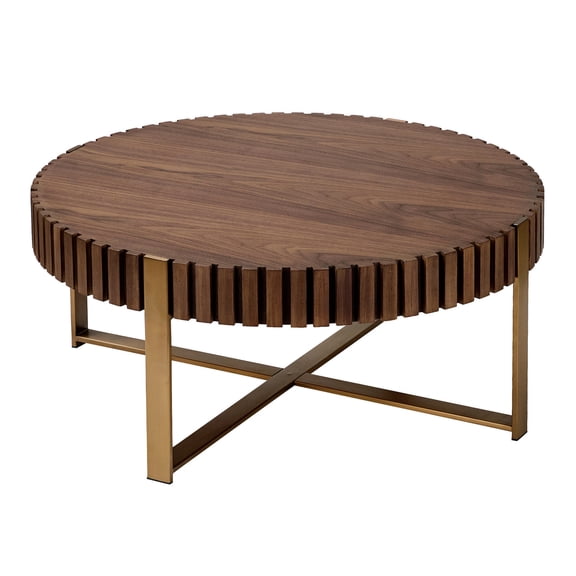 31.5-inch Multi-functional Round Table / Convenient Surface for Home Use / Modern Design for Aesthetics