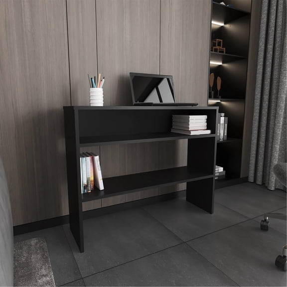 31.50in High, Particle Board - Ample Storage & Easy Assembly - Home Office - Ideal Storage Piece