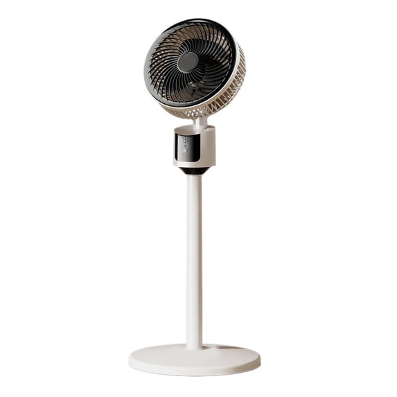 31.5IN USB Powered Pedestal Fan with Adjustable Height - 3-Speed Quiet Air Circulator Fan for Bedroom, Desk & Travel, Personal Cooling Fan,Black