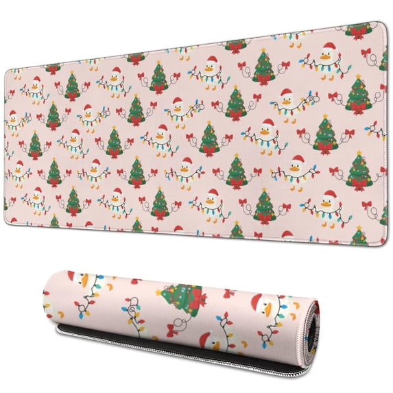 31.5x11.8 Inch Gaming Mouse Pad, Non-Slip Stitched Rubber Desk Mat for ...